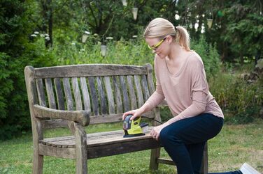 Електрична багатофункціональна шліфувальна машина Ryobi 180 Вт (регулювання швидкості, коливальний контур 2 мм) 5133002910 RMS180-