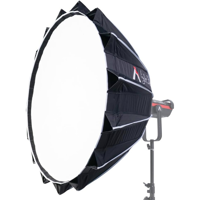 Софтбокс Aputure Light Dome III Studio Reflector з абсолютно новим дизайном Bowens Mount з дифузором Стільникова сітка Гелевий тримач Сумка для перенесення-3 фути (90 см) Софтбокс швидкого використання