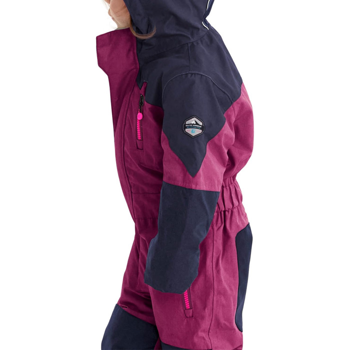 Дитячий лижний комбінезон/сніговий костюм Killtec Unisex Kesley Mini з капюшоном 98-104 Сливовий