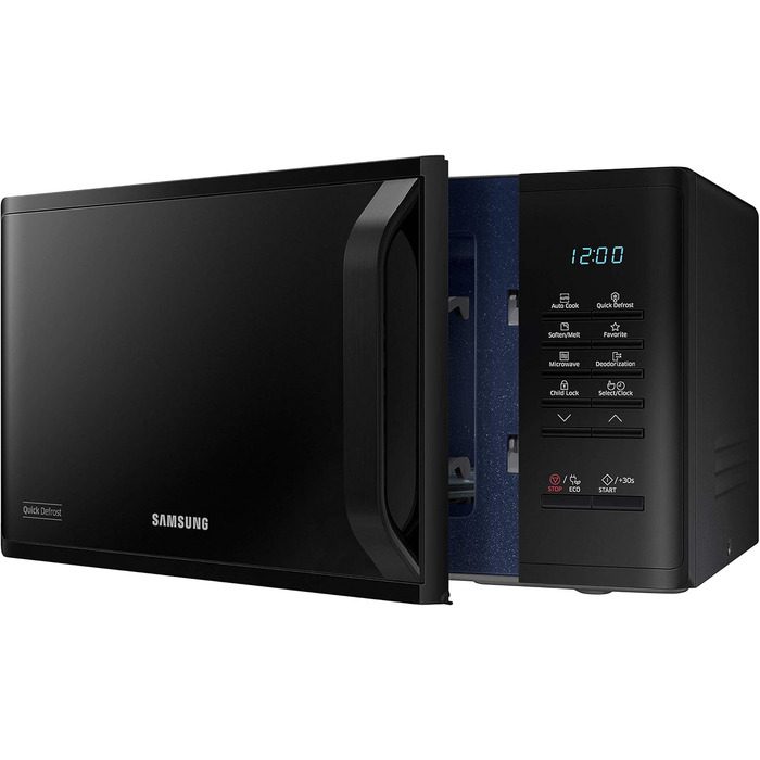 Мікрохвильова піч Samsung MS23K3513AK 23 л, швидке розморожування