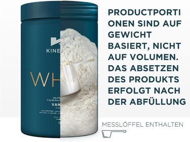 Протеїновий порошок Kinetica Sports Whey – Ваніль, 2,27 кг