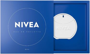 Туалетна вода NIVEA Creme, парфуми з культовим ароматом NIVEA Creme, свіжим та ніжним унісекс-ароматом у культовому флаконі (30 мл)