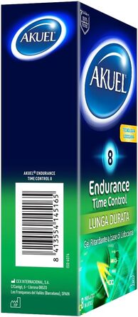 Презерватив із затримкою овуляції, сумісний з нашим лубрикантом, 8 шт., )