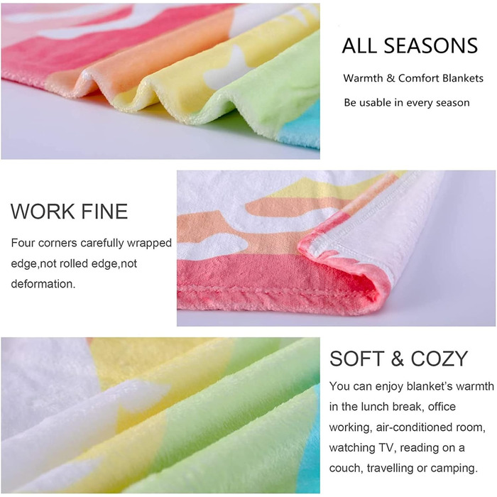 Плюшева ковдра 150x200 фланелева флісова ковдра з тваринами Худоба, пухнаста ковдра з мікрофібри, сіра, для дивана, ковдри, покривала для дивана, 3D