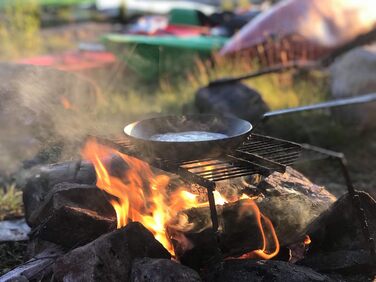 Кемпінговий гриль Bitty Big Q з нержавіючої сталі 316, ультракомпактний, портативний, легкий