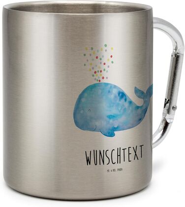 Персоналізована кружка &quotМістер і місіс Панда&quot з китовим конфетті - Подарунки, Новий початок, Втрата ваги, День народження, Персоналізована, Розрив стосунків, Індивідуальна, Персоналізована термокружка, Морська, з іменем, Кружка