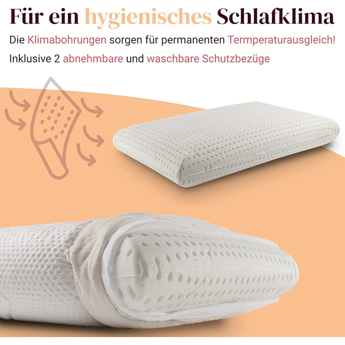 Подушка для шиї 72x42x12 см - Ортопедична подушка з піною з ефектом пам&39яті, що знімає тиск. Ергономічна подушка для сну на животі, спині та на боці. Подушка для проблем з шиєю 80 x 40 x 12 см