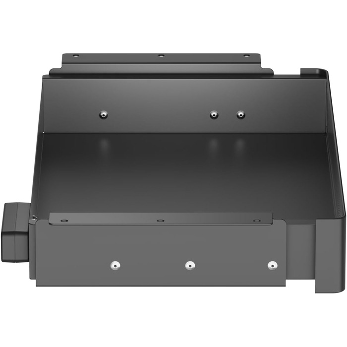 Мала шухляда під столом із функцією завантаження шухляда під столом металева шухляда під столом, що замикається шухляда під столом з комплектом ключів розміри 40 x 26,6 x 7,3 см (400 x 266 мм)