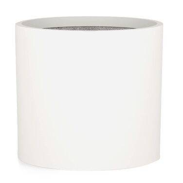 Горщик для рослин Fox&Fern XL - Великий квітковий горщик з дренажним отвором - Висота 34 см - Горщики для кімнатних рослин - Діаметр 38 см - Великі горщики - Горщик для рослин - Матово-білий 15 дюймів