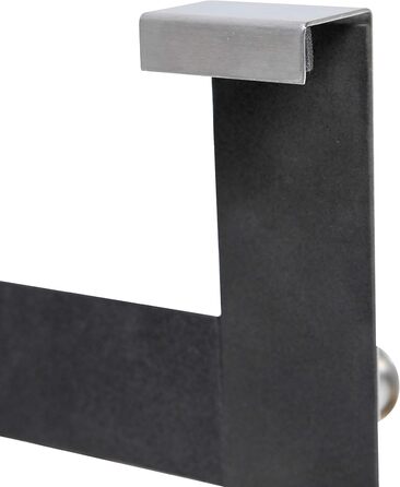 Вішалка для одягу axentia дверна з 6 гачками, вішалка для дверей без свердління, дверний гачок для кухні, ванної кімнати, вітальні