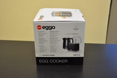 ЯЙЦЕВАРКА ДЛЯ ПРИГОТУВАННЯ 7 ЯЄЦЬ І ВИМІРЮВАННЯ ЧАСТОТИ EM101C