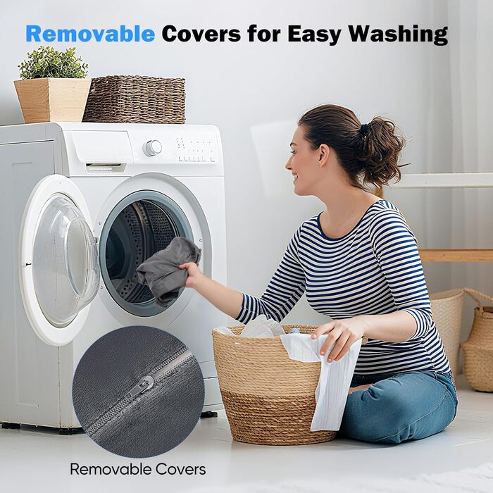 Ергономічна подушка для читання зі знімним підголівником та підлокітниками, з підтримкою спинки для ліжка, дивана, підлоги, регульована для читання, роботи та відпочинку, сіра