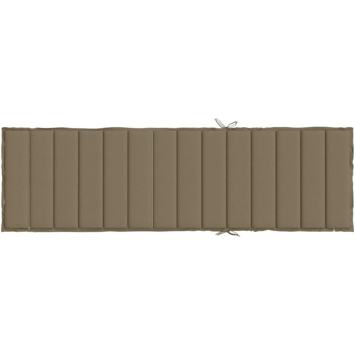 Подушка для шезлонгу CIADAZ Melange Taupe 200x60x4 см тканина, подушка для шезлонга, подушка для шезлонга, подушка для шезлонга, подушка для лавки, подушка для стільця для високих стільців, подушки для шезлонгів - 4002517