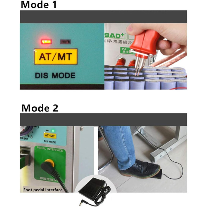 Акумуляторний точковий зварювальний апарат Hanchen 3,8 кВт акумуляторний зварювальний апарат світлодіодний імпульсний точковий зва