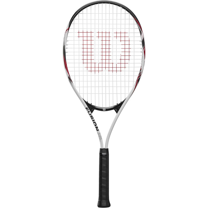 Тенісна ракетка Wilson Fusion XL, алюміній, важка ручка з балансом, 291 г, довжина 69,9 см, розмір хвата 2