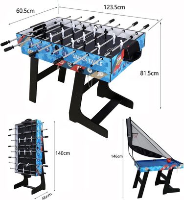 Набір ігрових столів HLC Multi Combination 5 в 1