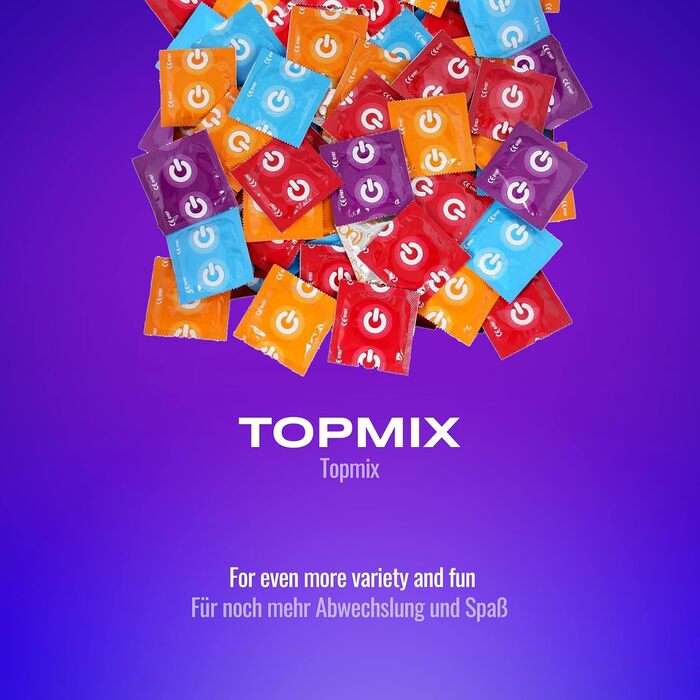 Набір презервативів ON) Mix I, 50 шт, 7 видів