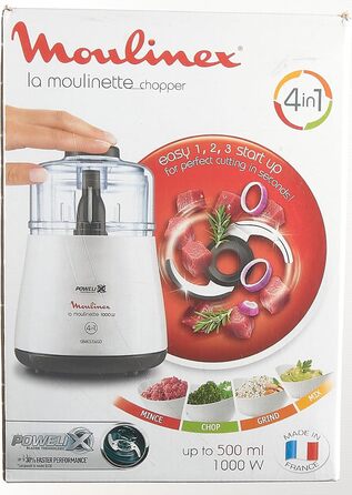 Подрібнювач Moulinex DPA141 La Moulinette білий Одинарний