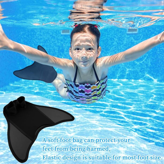 Дитячі ласти для плавання, моноласти для дайвінгу, ласти для дайвінгу, тренувальні ласти, дитячі ласти, цільні ласти, професійне спорядження для підводного плавання