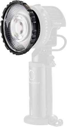 Для Reflex LED Continuous and Flash Light та CLX10 Continuous Light, кут променя 36 Середня широка оптика 36