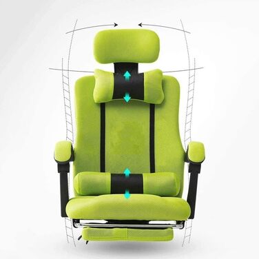 Ігрове крісло, комп&39ютерне крісло, крісло для домашнього офісу, регульоване крісло для кіберспорту, сітчасте крісло, підйомне та обертове крісло Boss