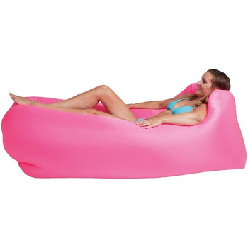 Надувний лежак Happy People Lounger to Go 2.0 (рожевий)