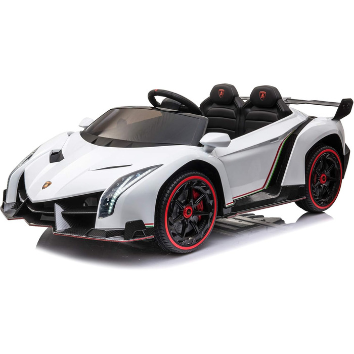 Дитячий автомобіль - Електромобіль Lamborghini Veneno - ліцензійний - 12V10AH, 4 двигуни - 2.4Ghz пульт дистанційного керування, M