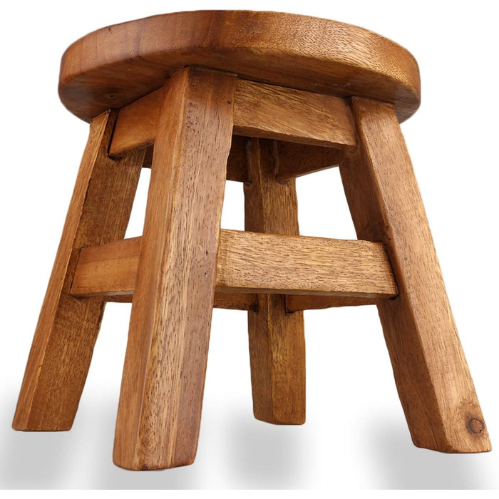 Універсальний дитячий табурет дерев'яний табурет круглий з масиву дерева тваринний мотив єдиноріг фантазія з багатьма можливостями