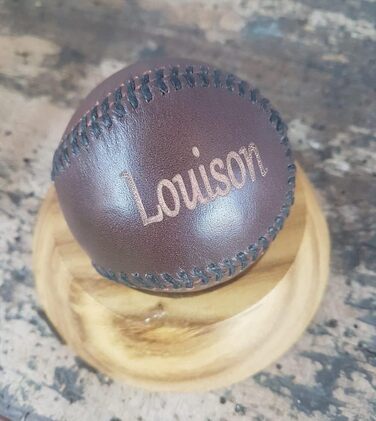 ВСІ СПОРТИВНІ ВІНТАЖНІ - Бейсбол - Вибір підкладок - Коров&39яча шкіра - Ручна прошивка - Французький бренд Braun