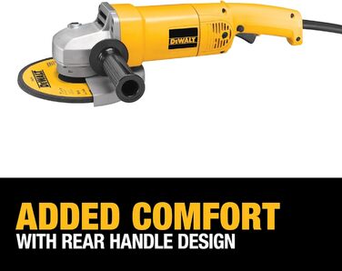 Дюймова середня кутова шліфувальна машина DeWalt DW840, 7-
