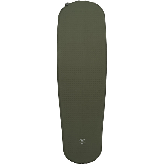 Килимок самонадувний Highlander Kip Self-inflatable Sleeping Mat 3 cm Olive (SM126-OG)