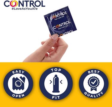 Презервативи з натурального латексу CONTROL CHOCOLATE зі смаком шоколаду - 24 шт. и. Шоколадно-коричневі, 24 шт. и (1 упаковка)