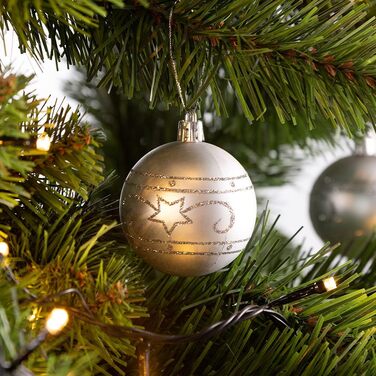 Різдвяні кульки 48 шт Casaria