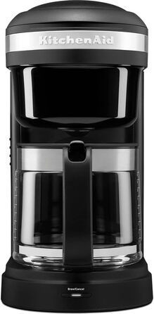 Крапельна кавоварка KitchenAid 5KCM1208EOB - ONYX - ЧОРНИЙ, СКЛО