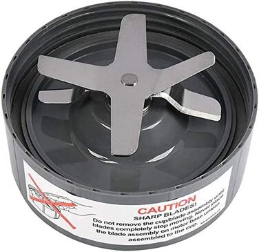 Змінні леза соковижималки, сірі, підходять до оригінальної серії лез NutriBullet 600W/900W Pro Extctor із силіконовим ущільнювальним кільцем для запасних частин леза блендера NutriBullet 900 Вт - сірого