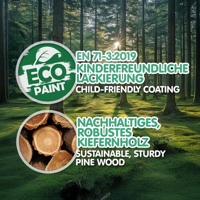 Дитяче ліжко CADANI Malte 120x200 см Ліжко-будиночок зі знімними захисними поручнями, вантажопідйомність до 200 кг, висувна рейкова основа, ліжко Монтессорі з масиву сосни, білий колір 120x200 см