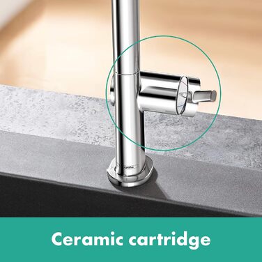 Кухонний змішувач hansgrohe Talis M54, поворотний вилив 360, висота виливу 270 мм, хром, 72840000