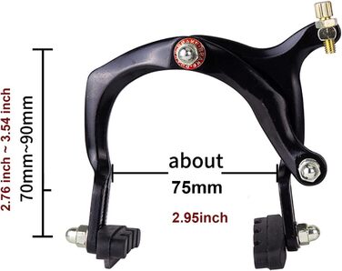 Комплект V-Brake гальм Mimoke (передній та задній)