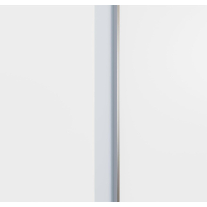 Багатофункціональна шафа 100 40, сучасна шафа з розсувними дверима та 2 дверима, вузька, для передпокою, дерев&39яний композит, білий колір, 100,1 см завширшки x 190,5 см заввишки x 39,1 см завглибшки. Шафа з розсувними дверима завширшки 120 см.