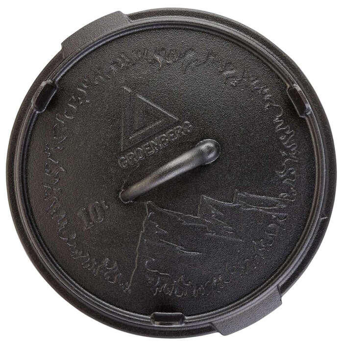 Казан з кришкою Groenberg Askja Pot 33 cm / 10 L Black (266018)