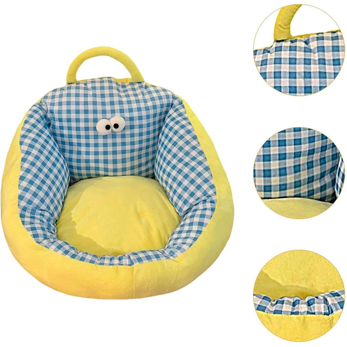 Дитячий диван зі спинкою, зручний диван, крісло татамі для вітальні, дитячої кімнати, кабінету, синій, L Синій Великий