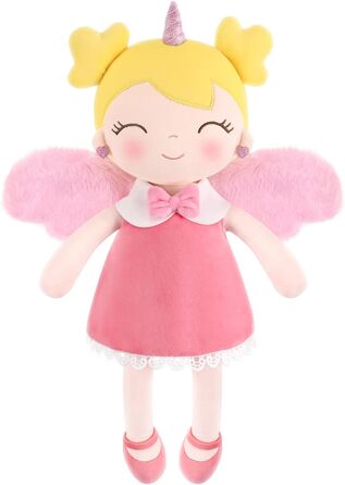 М&39яка тканинна лялька GAGAKU 40 см. Єдиноріг, ляльки-охоронці, подарунок на хрещення, подарунки на хрещення для дівчаток. М&39як