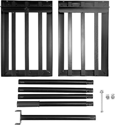 Вирівнювач газону Rasen Rakel 75 x 25 см, сталевий, з ручкою 170 см - інструмент для планування та вирівнювання газонів у саду