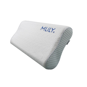 Ортопедична подушка для шиї Ebitop, подушка з віскозної піни з ефектом пам&39яті, регульована по висоті, ергономічна подушка для голови, подушка для сну, подушка для шиї, 60x35x13 см, білий (60x35x13 см)