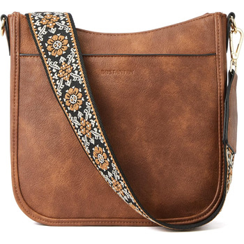 Жіноча сумка BOSTANTEN маленька сумка через плече з PU шкіри сумка через плече для жіночих сумок крос-боді з регульованим кольоров