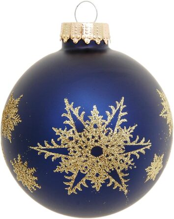 Різдвяні скляні ялинкові прикраси 16 шт Krebs Glas Lauscha