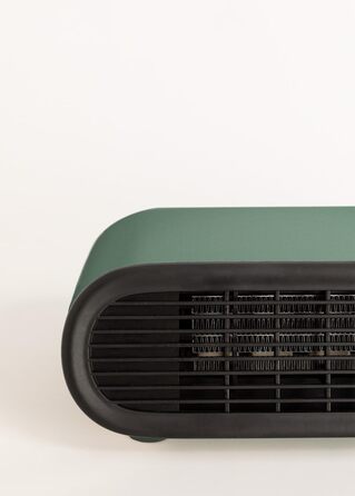 Настінне або підлогове опалення з Wi-Fi, шавлійно-зелений/Керування за допомогою застосунку, до 20 м, виявлення відкриття вікна, захист від нахилу, 3 режими, РК-дисплей, 2000 Вт