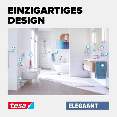 Тримач для фена tesa ELEGAANT, 86 x 50 x 130 мм