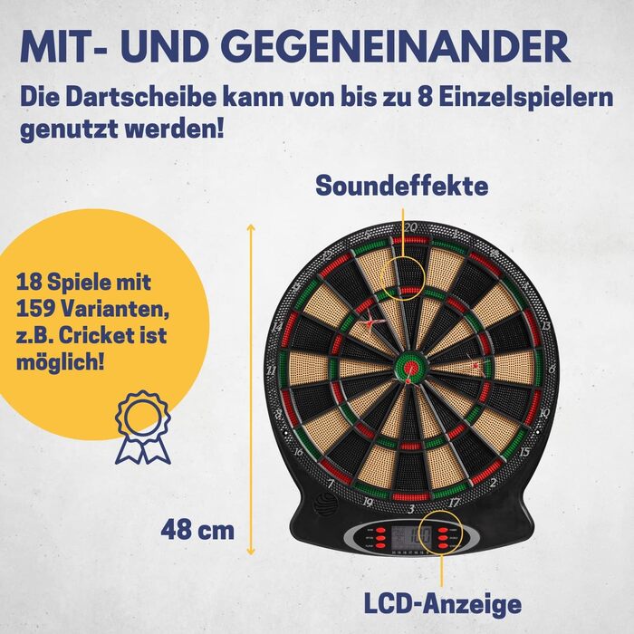 Найкращий спортивний електронний дартс у Лондоні Електронний дартс зі світлодіодними дисплеями Електронний дартс з 6 дартсами та запасними наконечниками Високоякісний автомат для дартс Дартс для 8 гравців