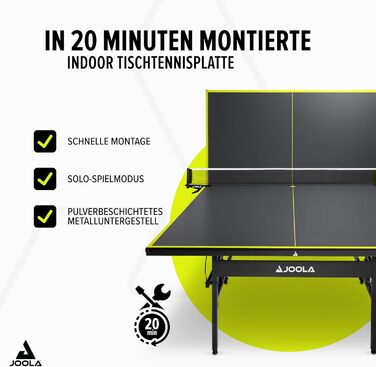 Стіл для настільного тенісу JOOLA Indoor